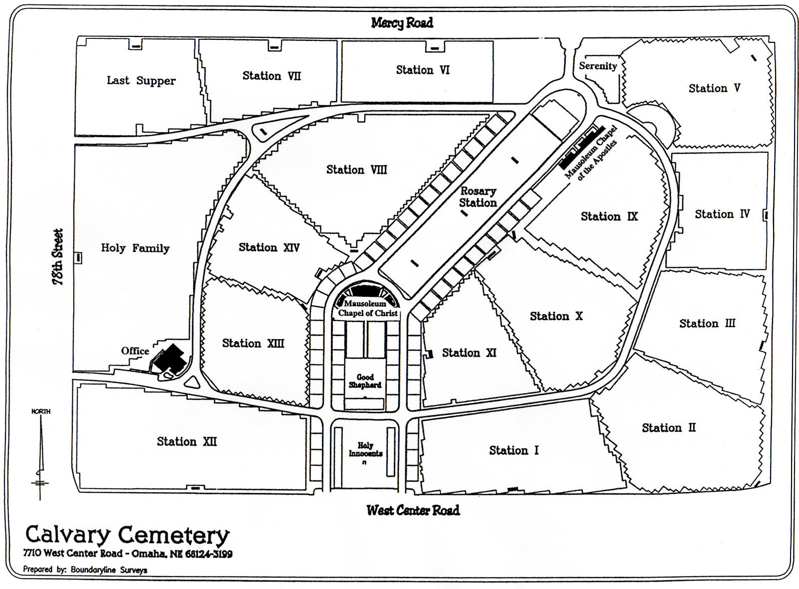 Calvary Cemetery Map Of Plots